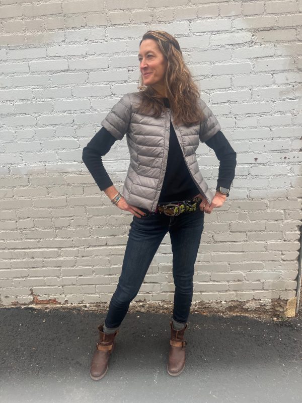 LS DESIGNS LAURIE JACKET SILVER
